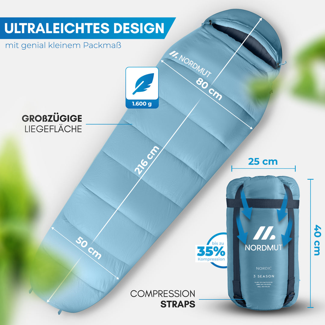 3-Jahreszeiten Schlafsack – Abisko