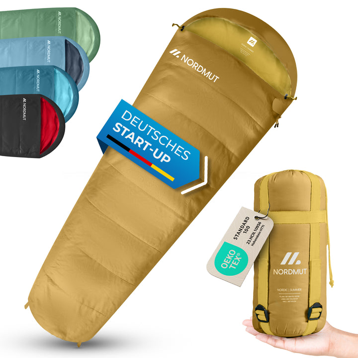 Askja – leichter Sommerschlafsack für Camping