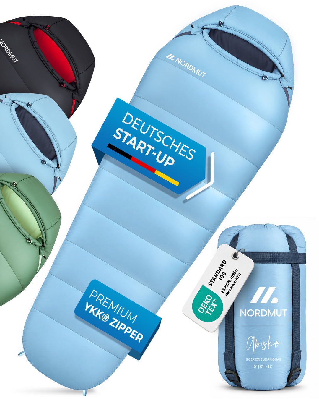 3-Jahreszeiten Schlafsack – Abisko