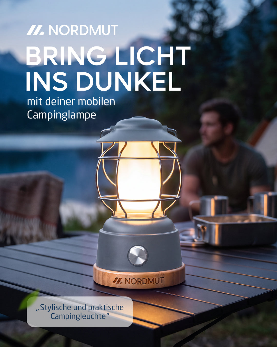 Campinglampe – Esja