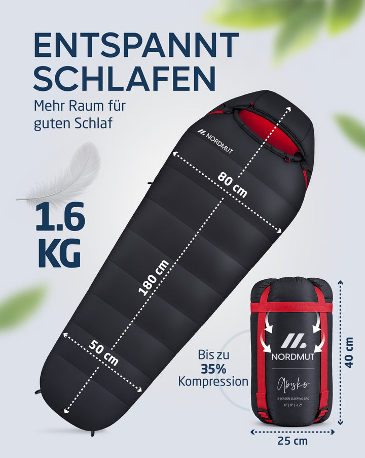 3-Jahreszeiten Schlafsack – Abisko
