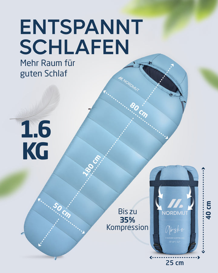 3-Jahreszeiten Schlafsack – Abisko