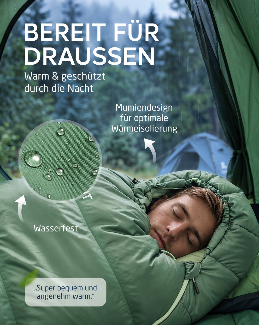 3-Jahreszeiten Schlafsack – Abisko