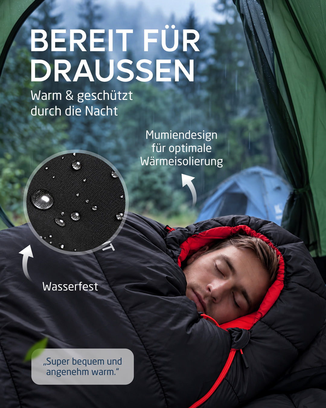 3-Jahreszeiten Schlafsack – Abisko