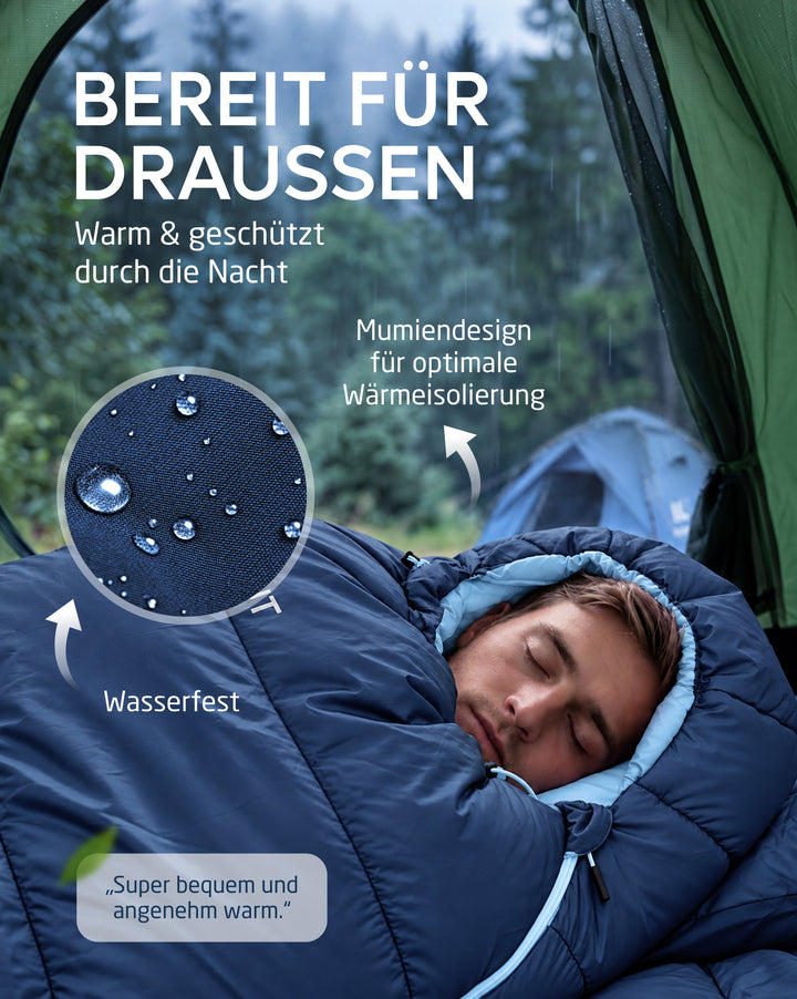 3-Jahreszeiten Schlafsack – Abisko