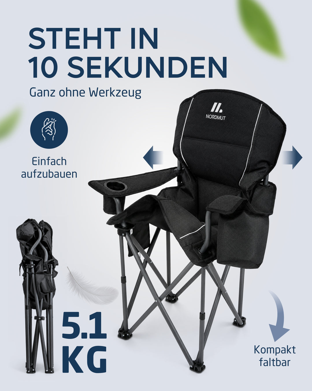 Campingstuhl XXL – Aavas