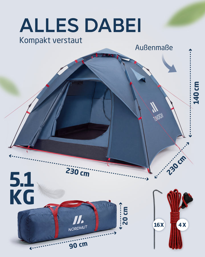 Wurfzelt – Tikaa