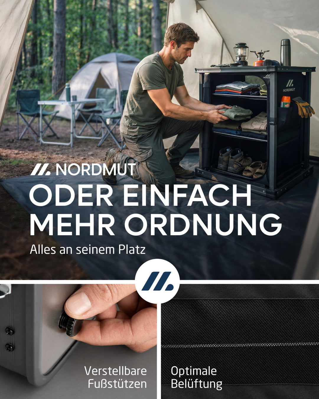 Halti – Campingschrank fürs Vorzelt