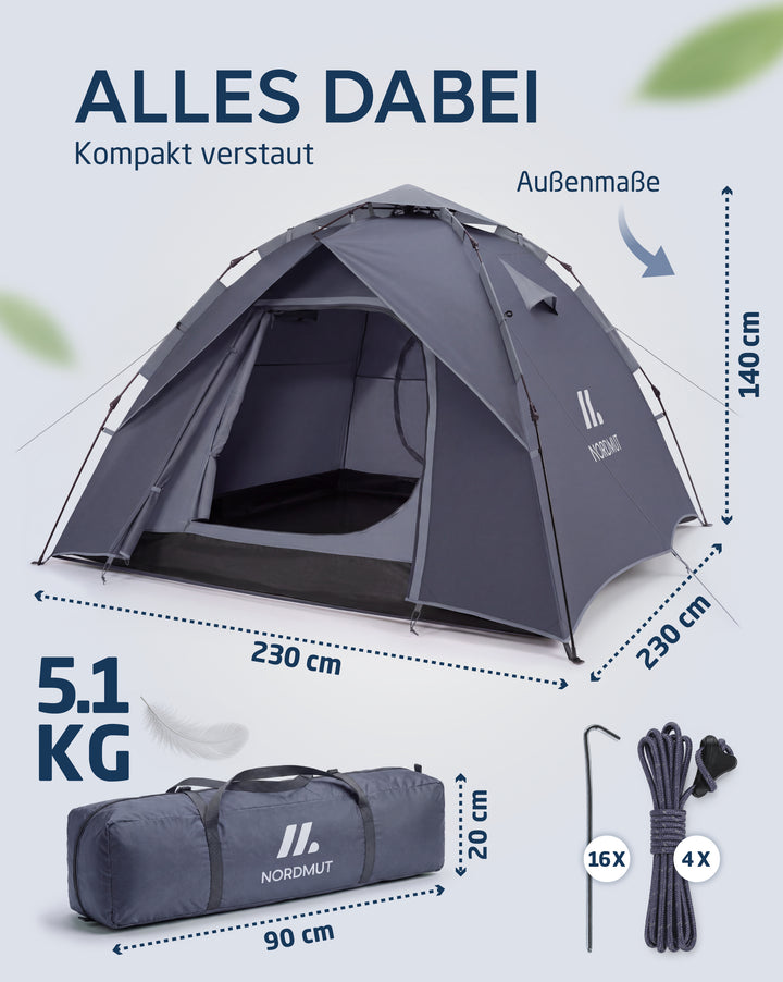 Wurfzelt – Tikaa
