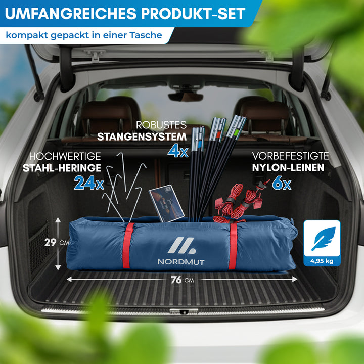 Tunnelzelt 4 Personen – Aakenu