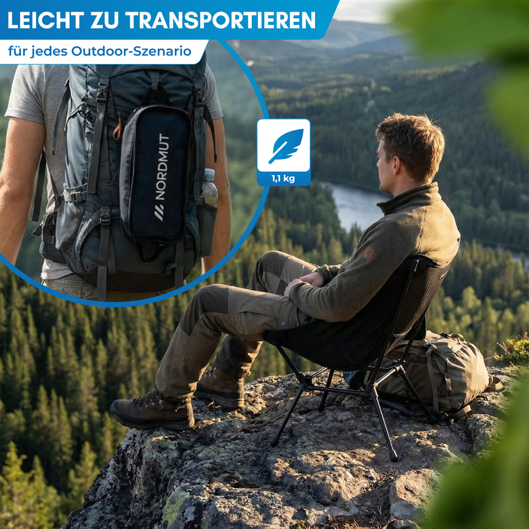 Allakas – ultraleichter Campingstuhl