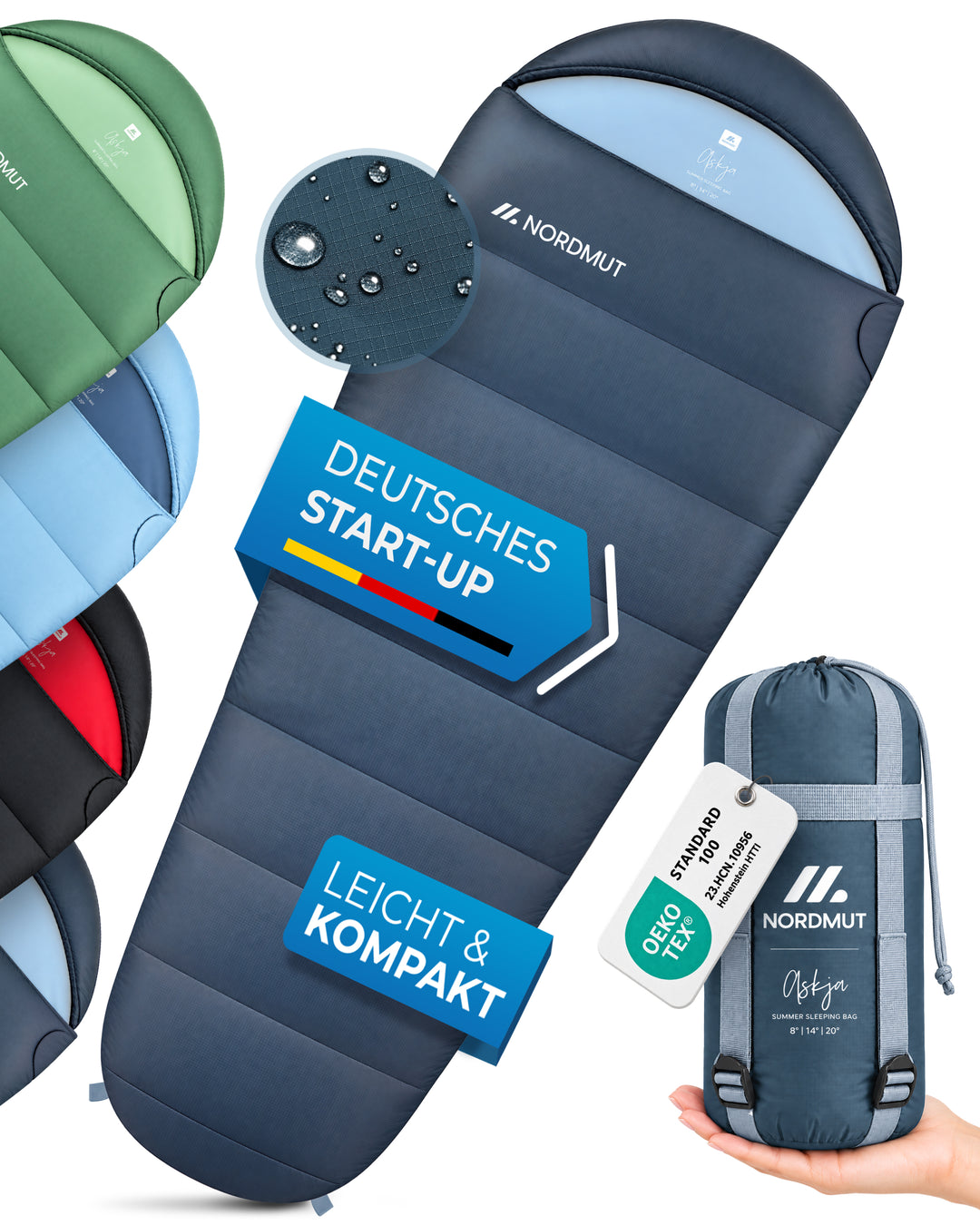 Sommerschlafsack – Askja