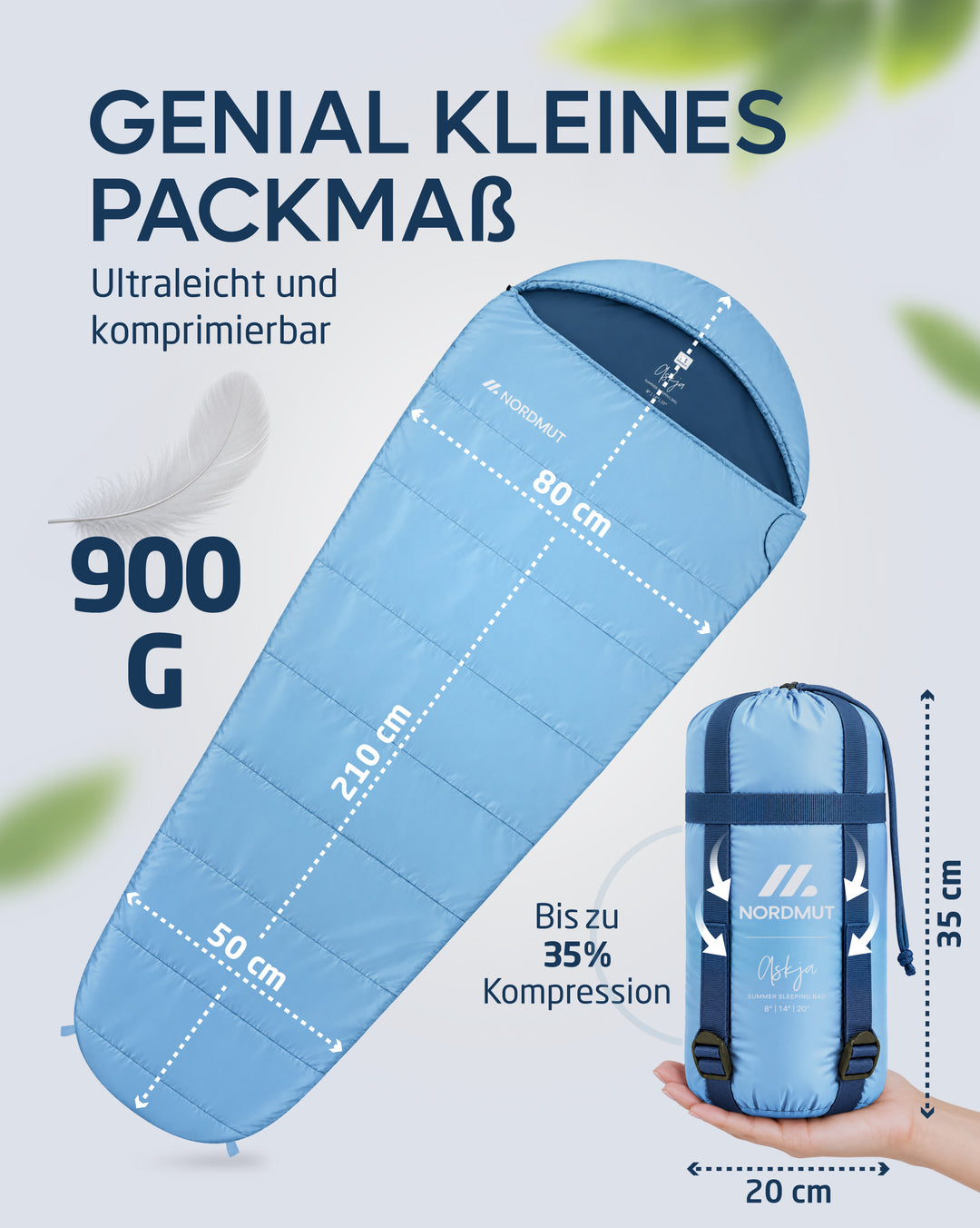 Sommerschlafsack – Askja