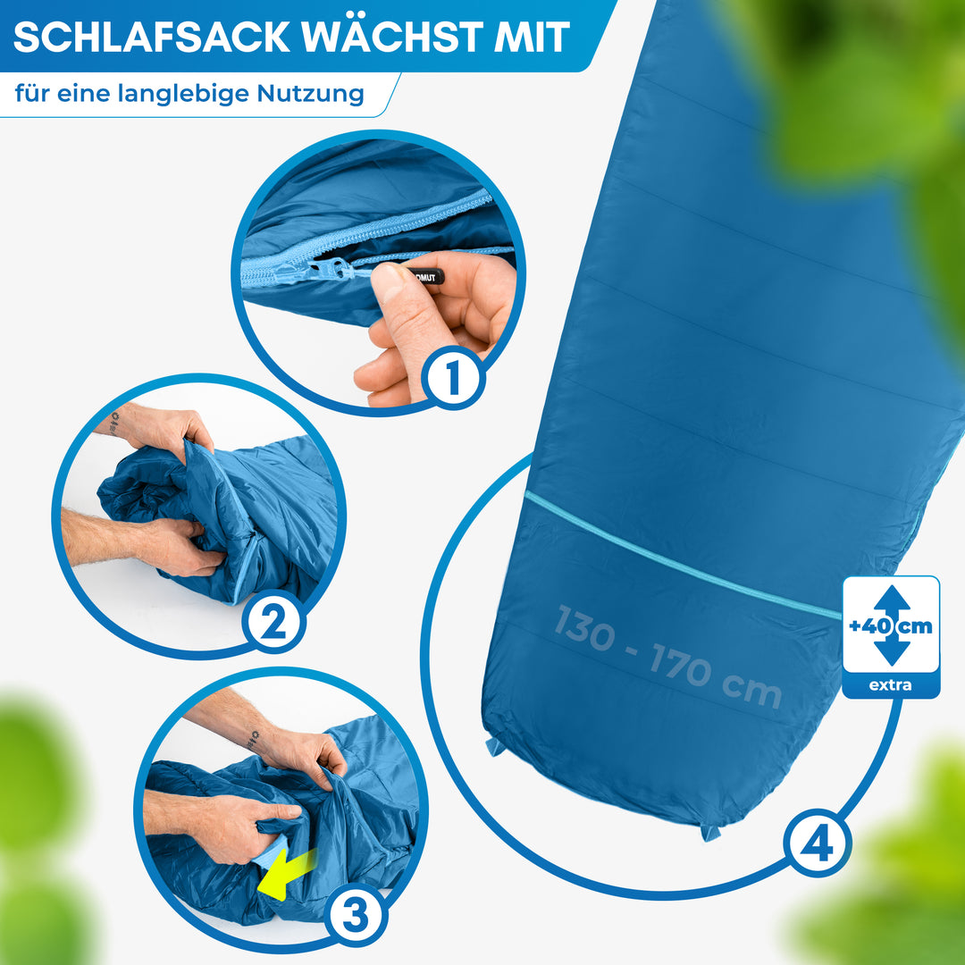 Bukke – Kinderschlafsack fürs Camping