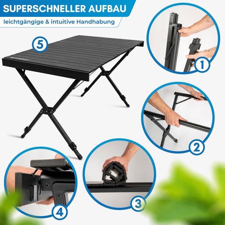 campingtisch 110 x 70 Talkku – Campingtisch 70/ 110x70 cm