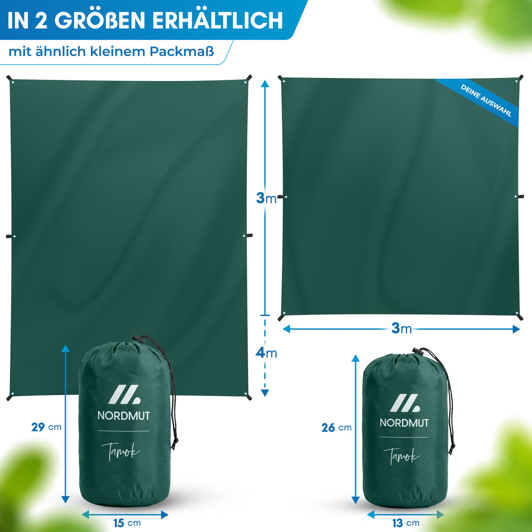 Tarp für Regen- & Sonnenschutz