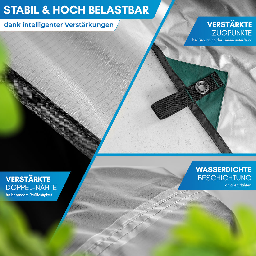 tarp leinen Tarp für Regen- & Sonnenschutz