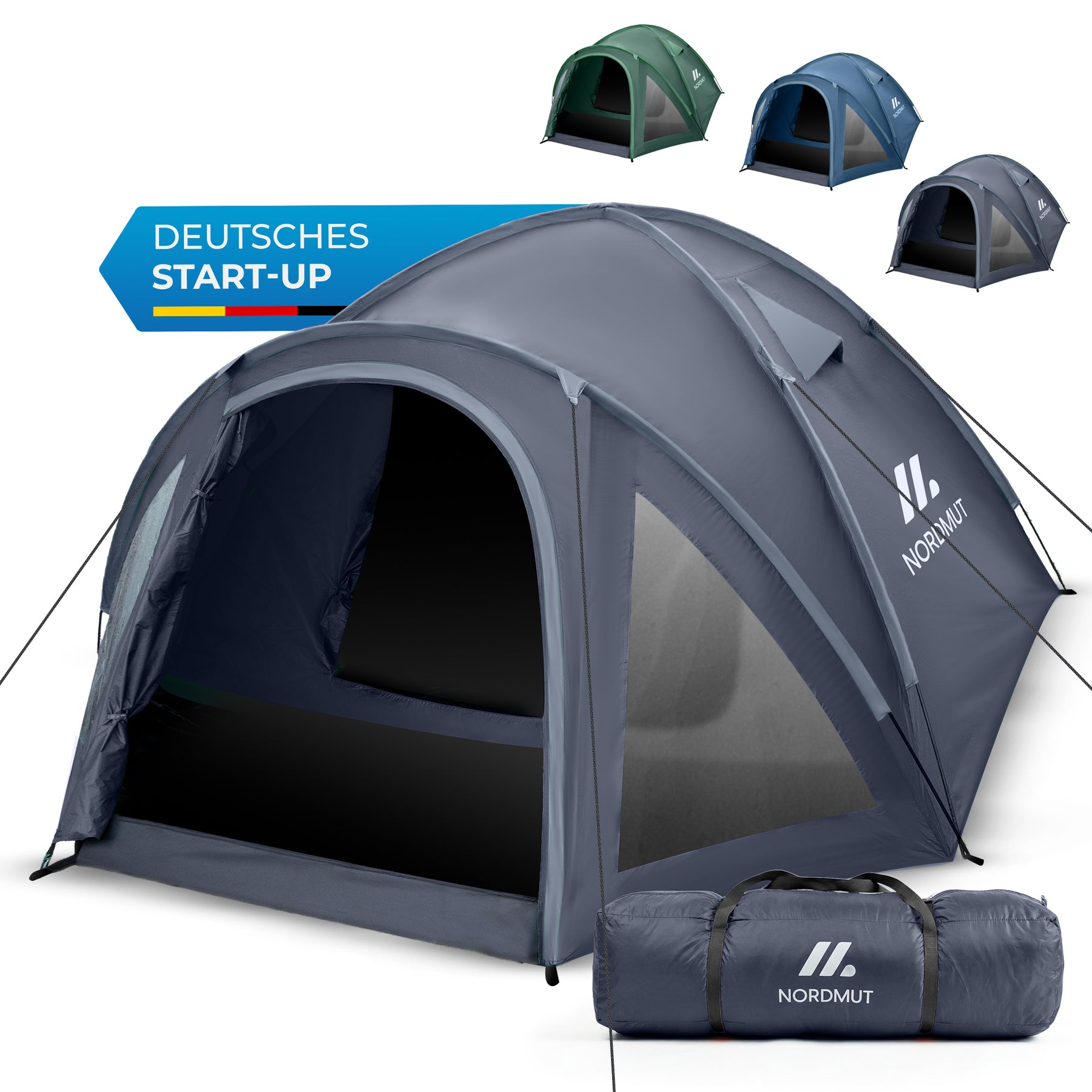 Tverrå – Kuppelzelt für Camping & Trekking